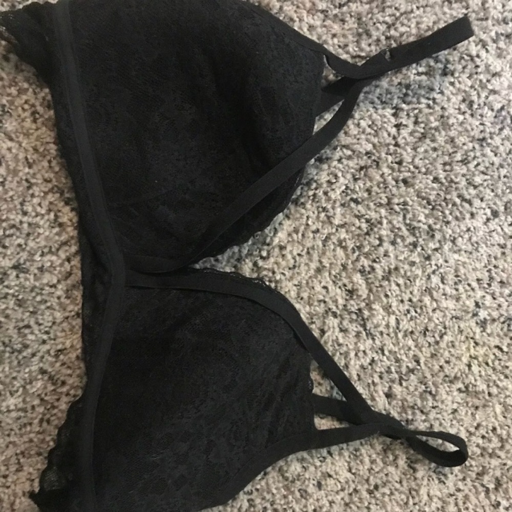 Victoria’s Secret Pink Strappy Bralette Size Med